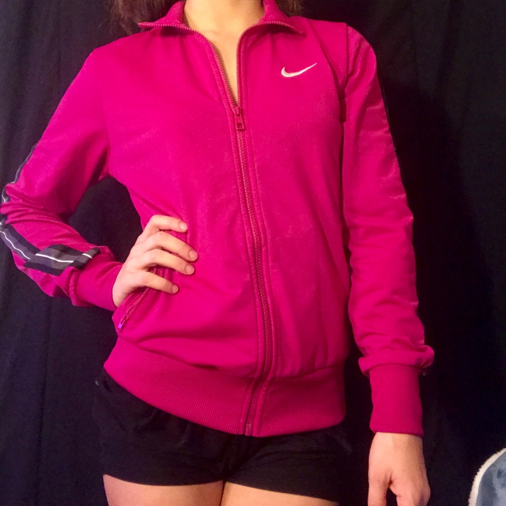 Pink Nike Jacket